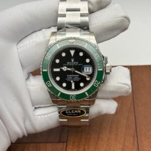 Rolex 126610LV Submariner Date 41 mm Stainless Steel Green Bezel Black
