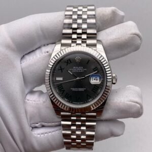 Rolex Datejust 41 Wimbledon Dial Fluted Jubilee 41mm