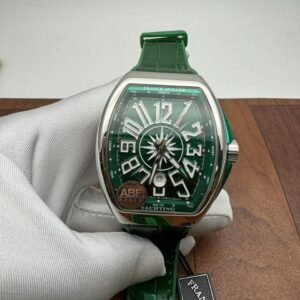 Franck Muller Vanguard Yachting Automatic GREEN Dial Men's Sc Dt Ac Yacht