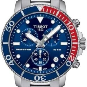 Tissot SEASTAR 1000 Men's Red and Blue Chronograph Watch T120.417.11.041.03