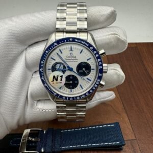 Omega Speedmaster Silver Snoopy Award 50 Anniversary Limited Swiss ETA Automatic Mens Watch