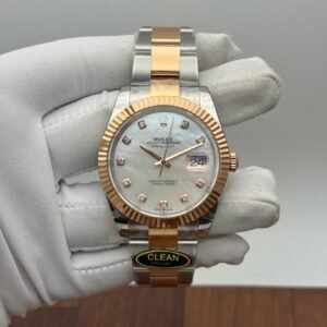 Rolex Datejust 41 126331 Sundust Diamond Dial 18k Rose Gold