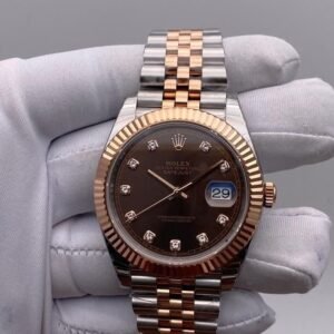 Rolex DateJust Rose Gold Diamond 126331