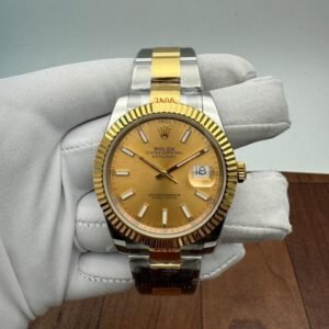 Rolex Datejust 41 Champagne Fluted Oyster 126333