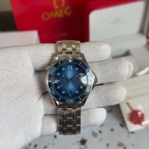 Omega Seamaster Diver 300 M Summer Blue Seamaster Diver 300m 75th