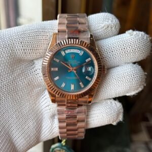 Rolex Day-Date 36  Oyster, 36 mm, Everose gold and diamonds  Reference 128395TBR