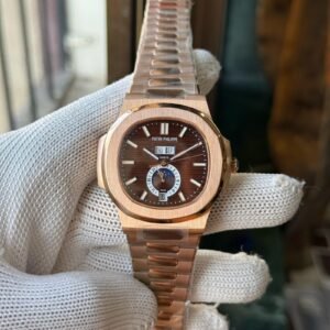 Patek Philippe Nautilus White Sun Moon