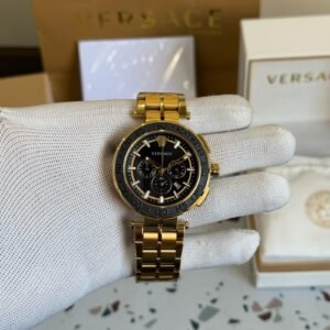 Versace VEPM00720 Greca Chronograph Watch for Men